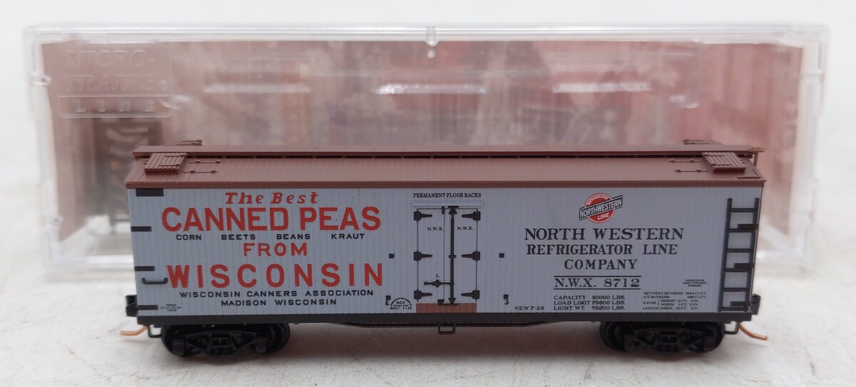 Micro-Trains 04900840 N NWX 40' Double Sheathed Wood Reefer #8712