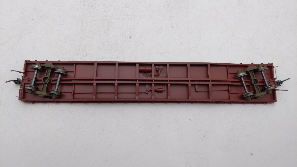 Wheels of Time 40034 HO GBEC 62' Plain Deck Flat Car - Data Only