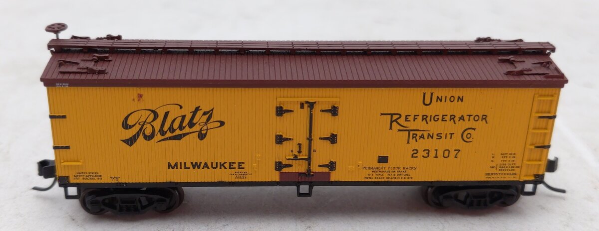 Atlas 50005617 N Blatz 40' Wood Reefer #23107 LN/Box