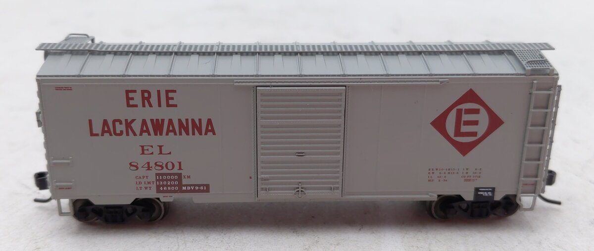 Atlas 50005776 N Erie Lackawanna 40' PS-1 Boxcar #84801