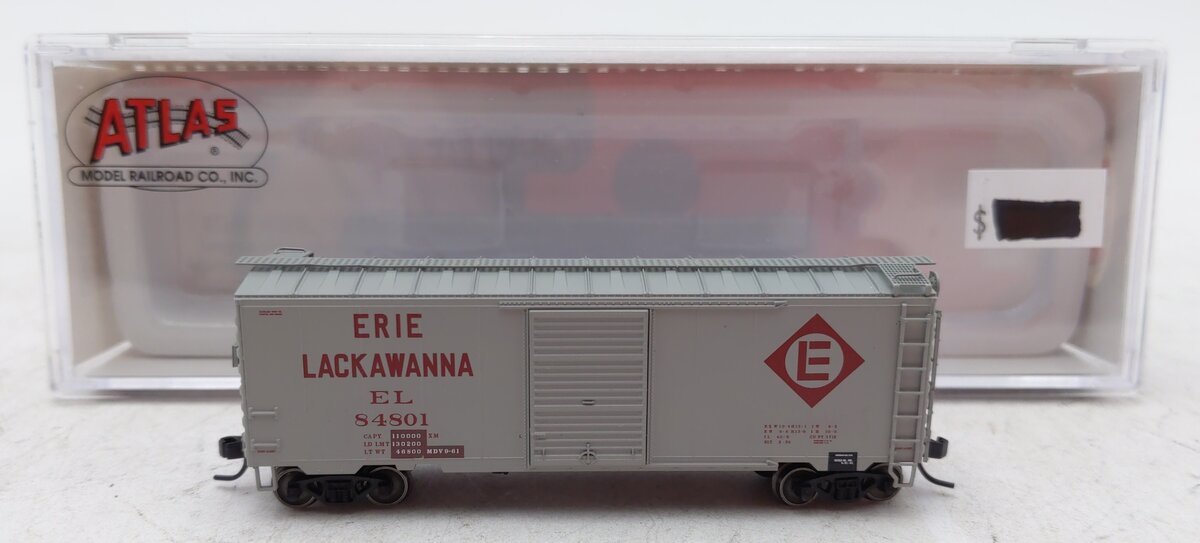 Atlas 50005776 N Erie Lackawanna 40' PS-1 Boxcar #84801