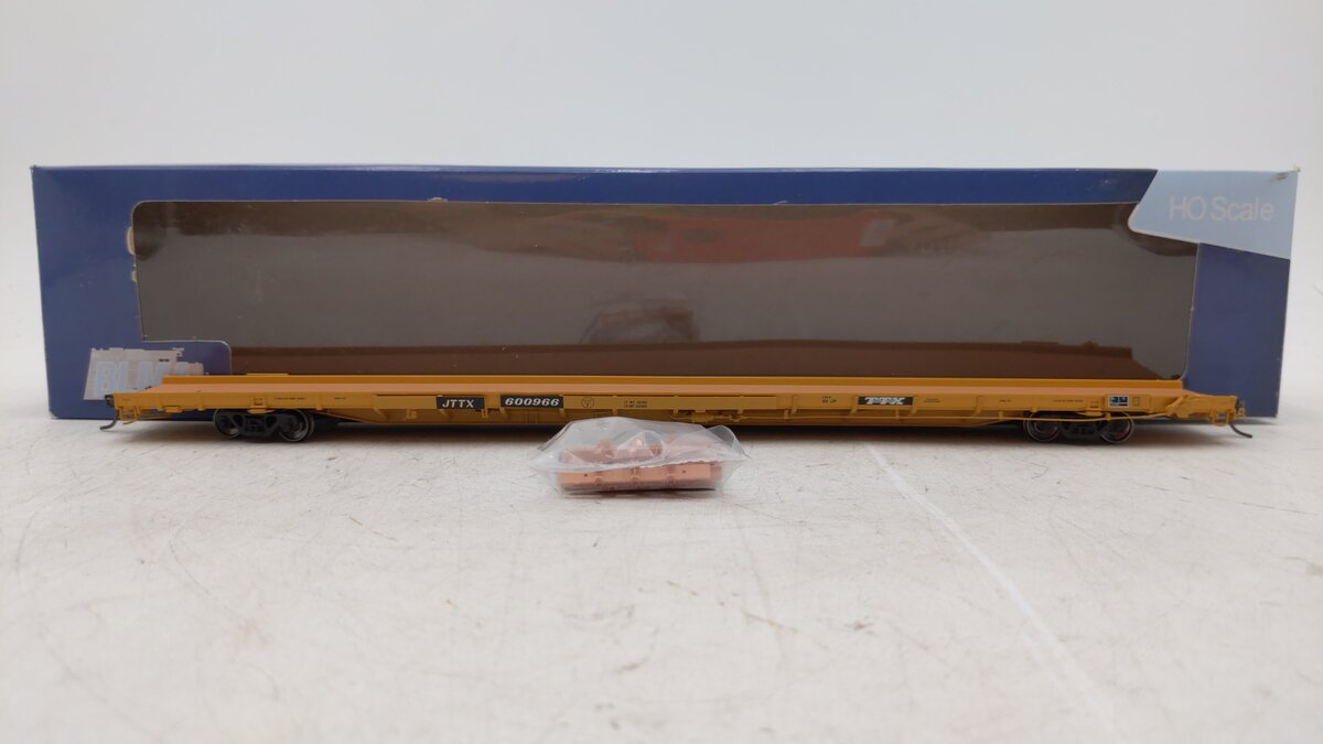 BLMA Models 51033 HO ACF F89-J 89' Flatcar w/Bulk/Pipe Riser Details #600966