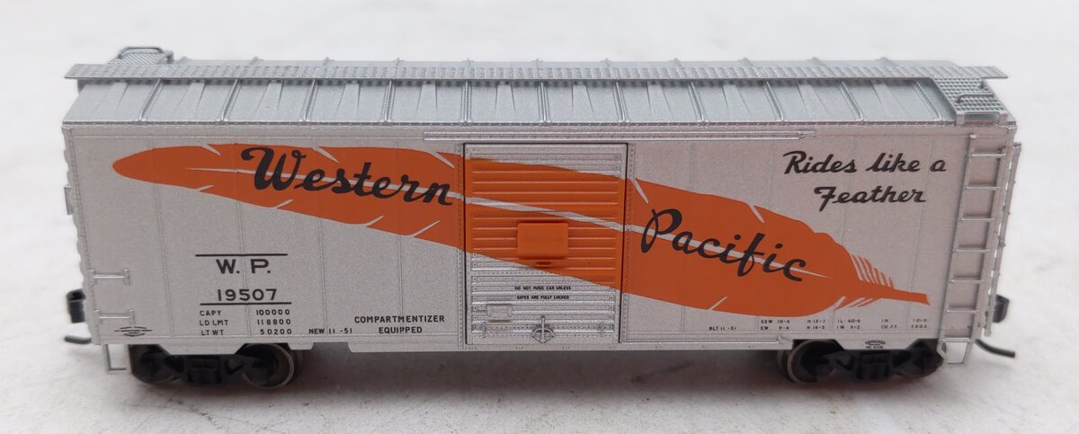 Atlas 50005770 N Western Pacific Feather Billboard 40' PS-1 Boxcar #19507