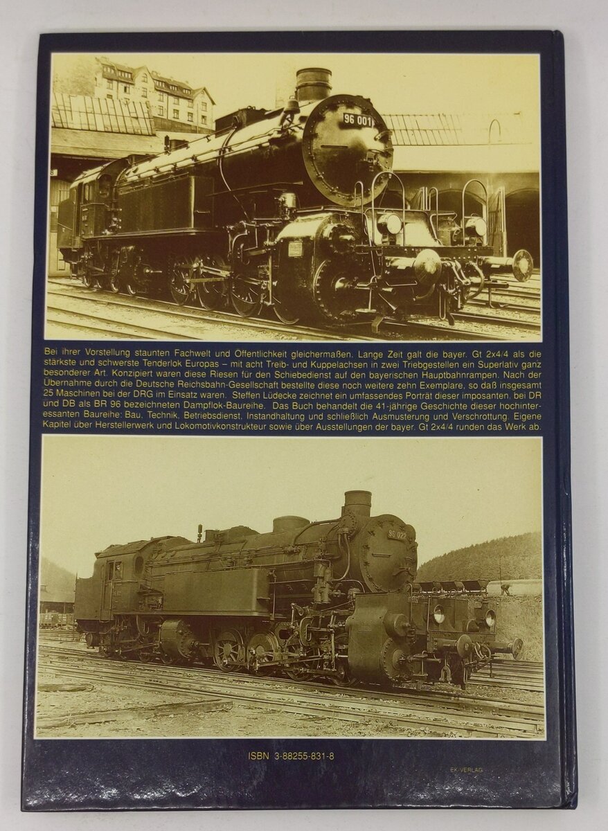 Die Baureihe 96 Hardcover Book By Steffen Ludecke LN