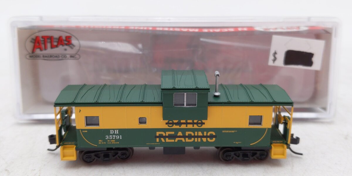 Atlas 50004125 N Delaware & Hudson (ex Reading) Extended Vision Caboose #35791