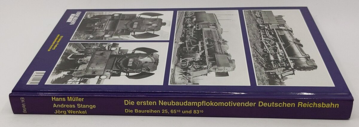 Die ersten Neubaudampfloks der Deutschen Reichsbahn Hardcover Book LN