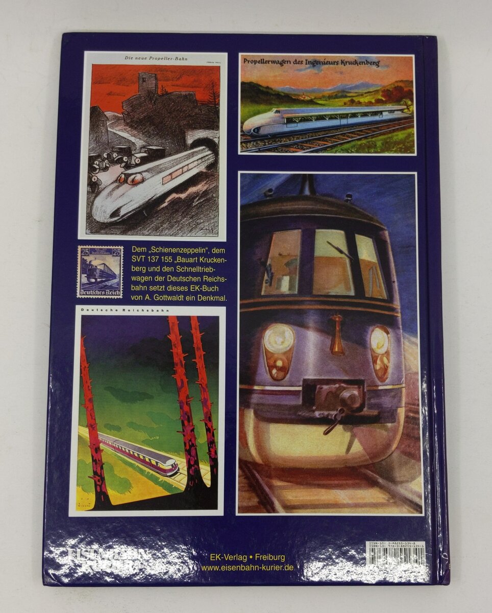 Der Schienenzeppelin Hardcover Book By Alfred Gottwaldt LN