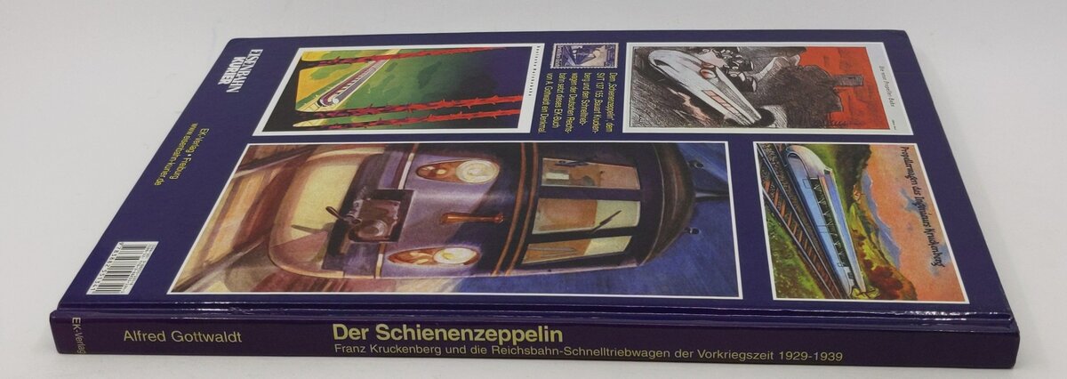 Der Schienenzeppelin Hardcover Book By Alfred Gottwaldt LN
