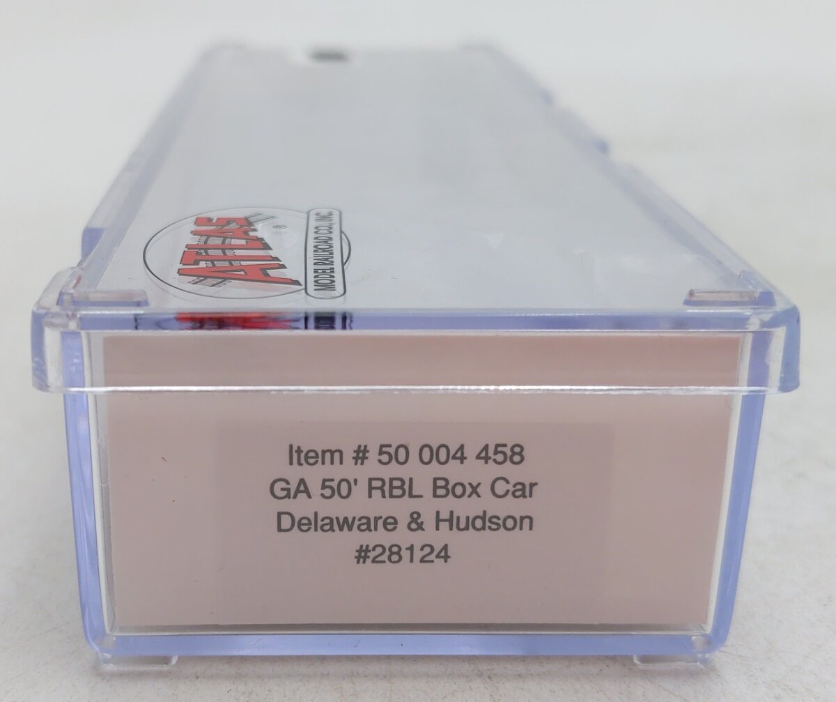 Atlas 50004458 N Delaware & Hudson 50' RBL Box Car #28124