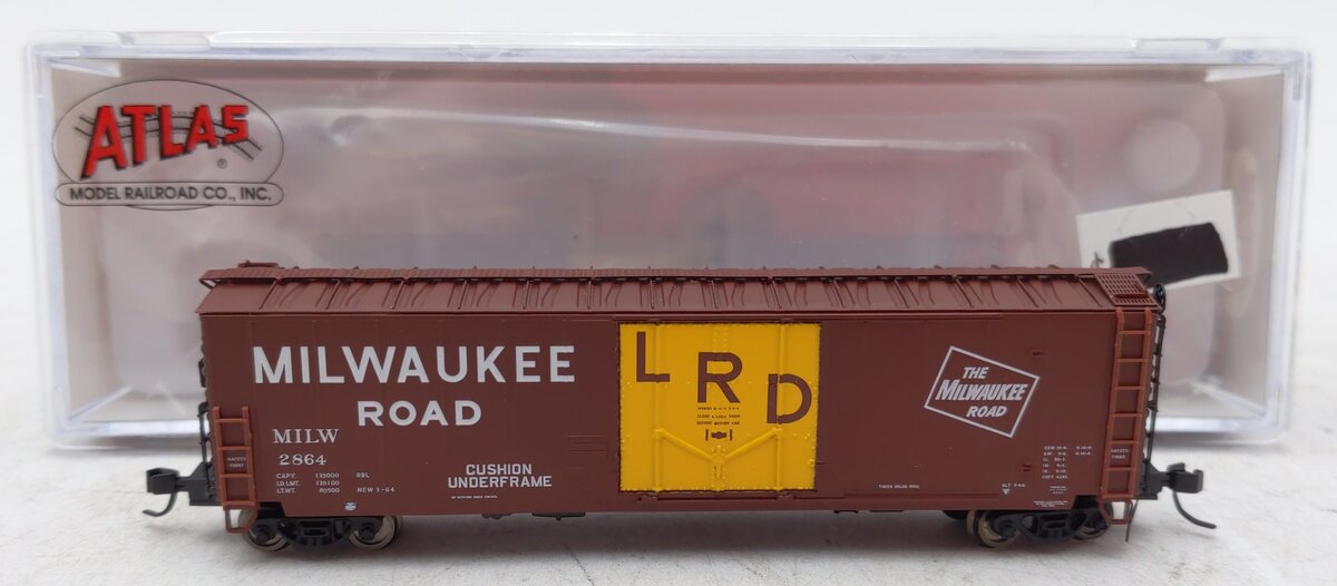Atlas 50004454 N Milwaukee Road 50' RBL Box Car #2864