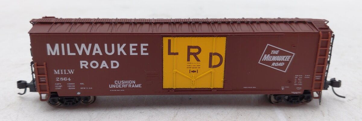Atlas 50004454 N Milwaukee Road 50' RBL Box Car #2864