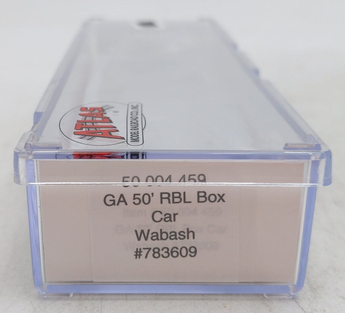 Atlas 50004459 N 50'RBL Wabash Boxcar #738609