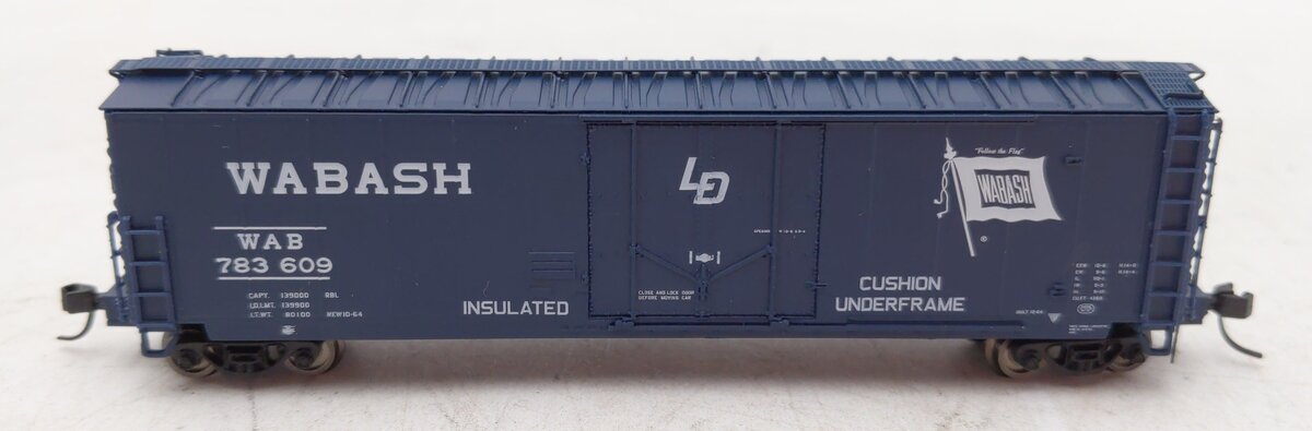 Atlas 50004459 N 50'RBL Wabash Boxcar #738609