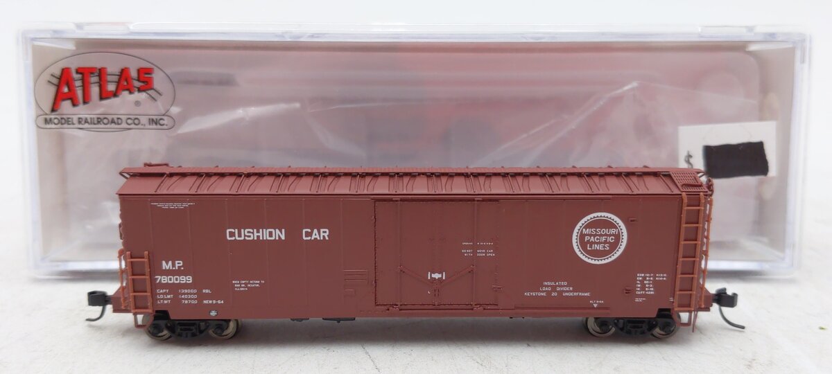 Atlas 50004455 N Missouri Pacific 50' RBL Box Car #780099