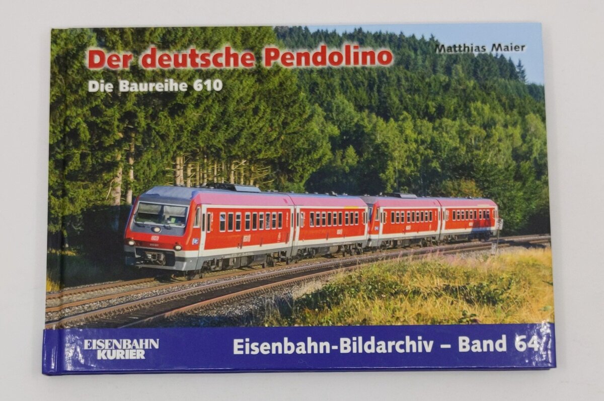 Eisenbahn-Bildarchiv 64 Hardcover Book By Matthias Maier LN