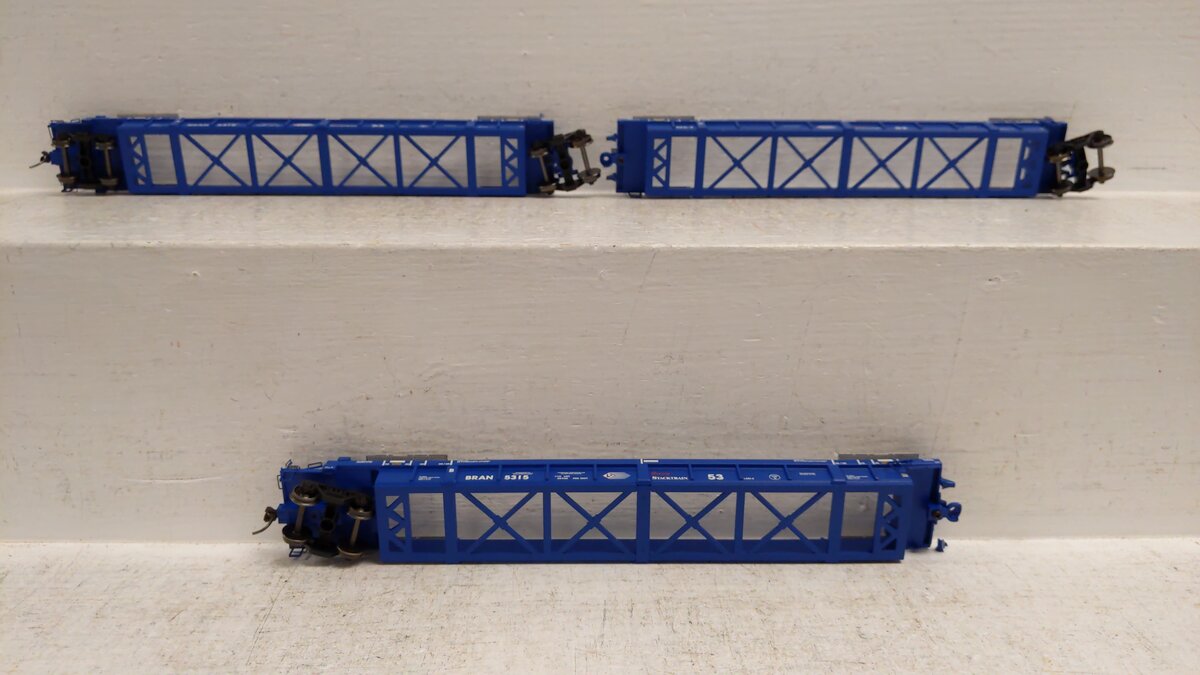 Atlas 20002838 HO PST Thrall 53' 3-Unit Articulated Well Car Set #5315