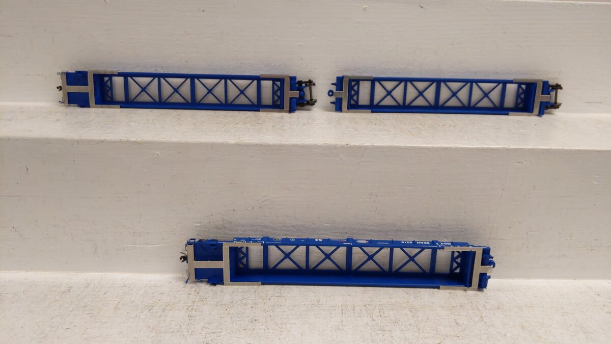 Atlas 20002838 HO PST Thrall 53' 3-Unit Articulated Well Car Set #5315