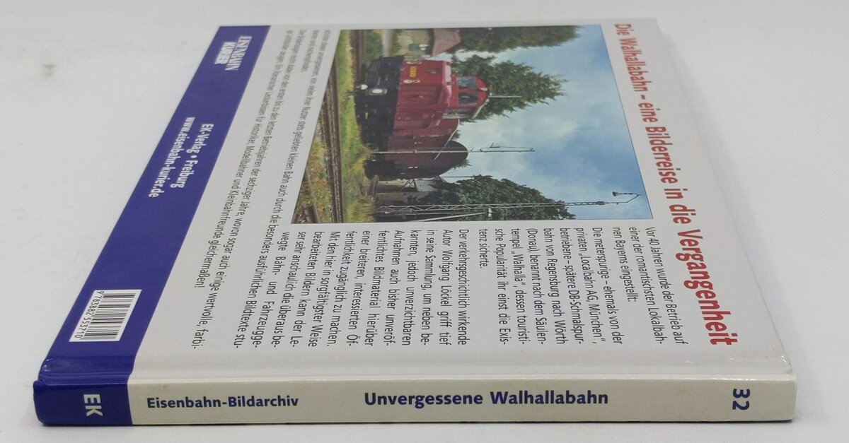 Unvergessene Walhallabahn Hardcover Book By Wolfgang Löckel LN