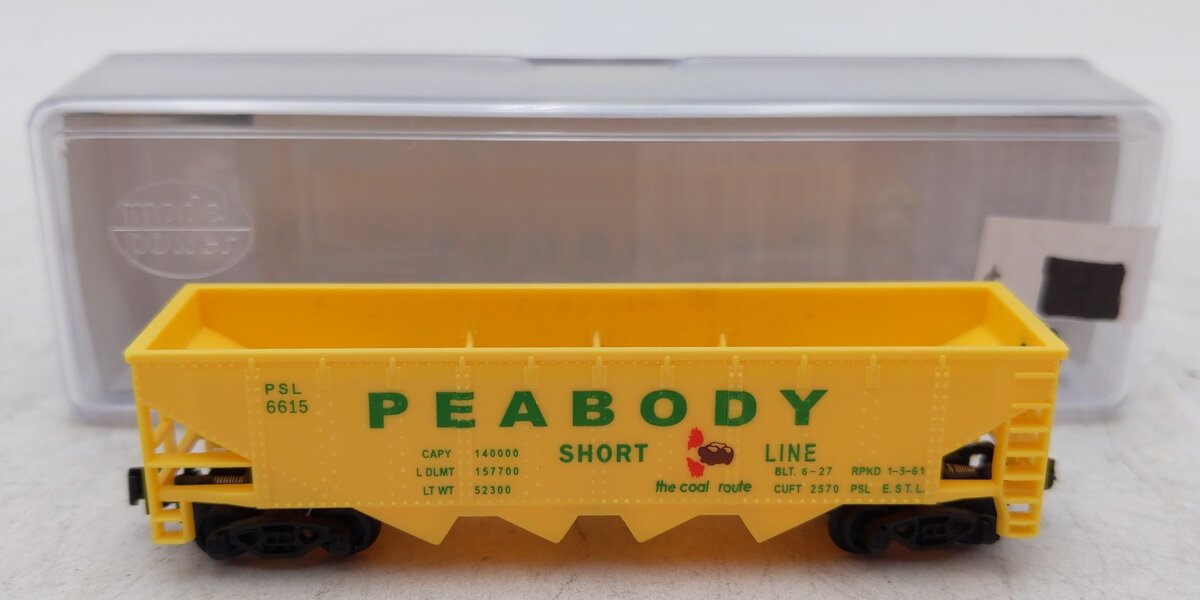 Model Power 83220 N Peabody 4-Bay Hopper #6615