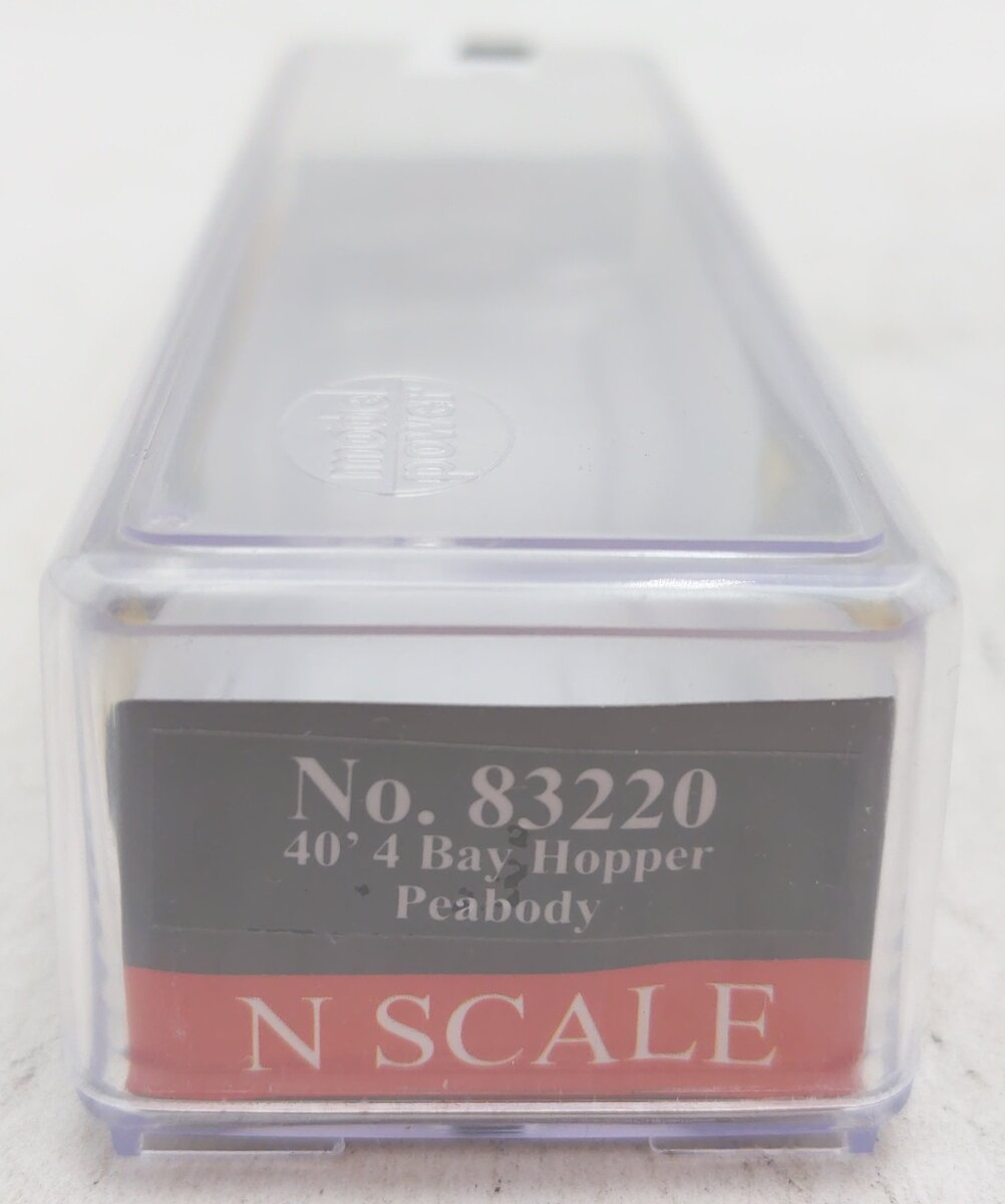 Model Power 83220 N Peabody 4-Bay Hopper #6615