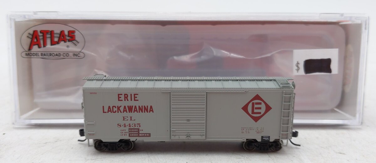 Atlas 50005777 N Erie Lackawanna 40' PS-1 Boxcar #84435