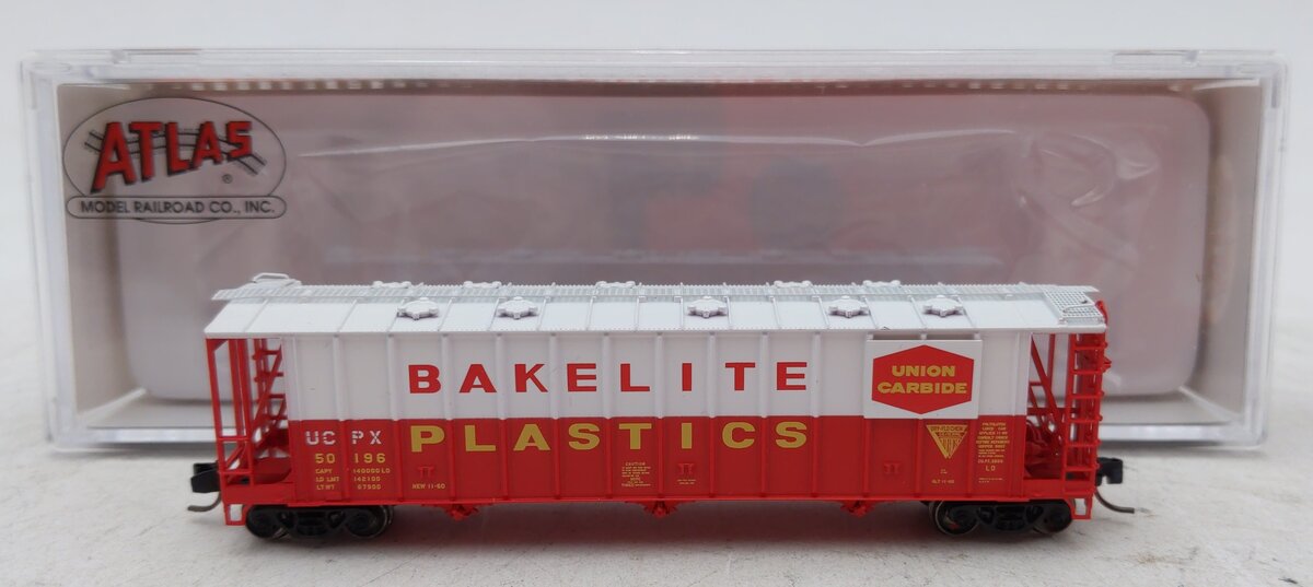 Atlas 50006330 N Bakelite Plastics RTR 3500 Dry-Flo Covered Hopper #50196