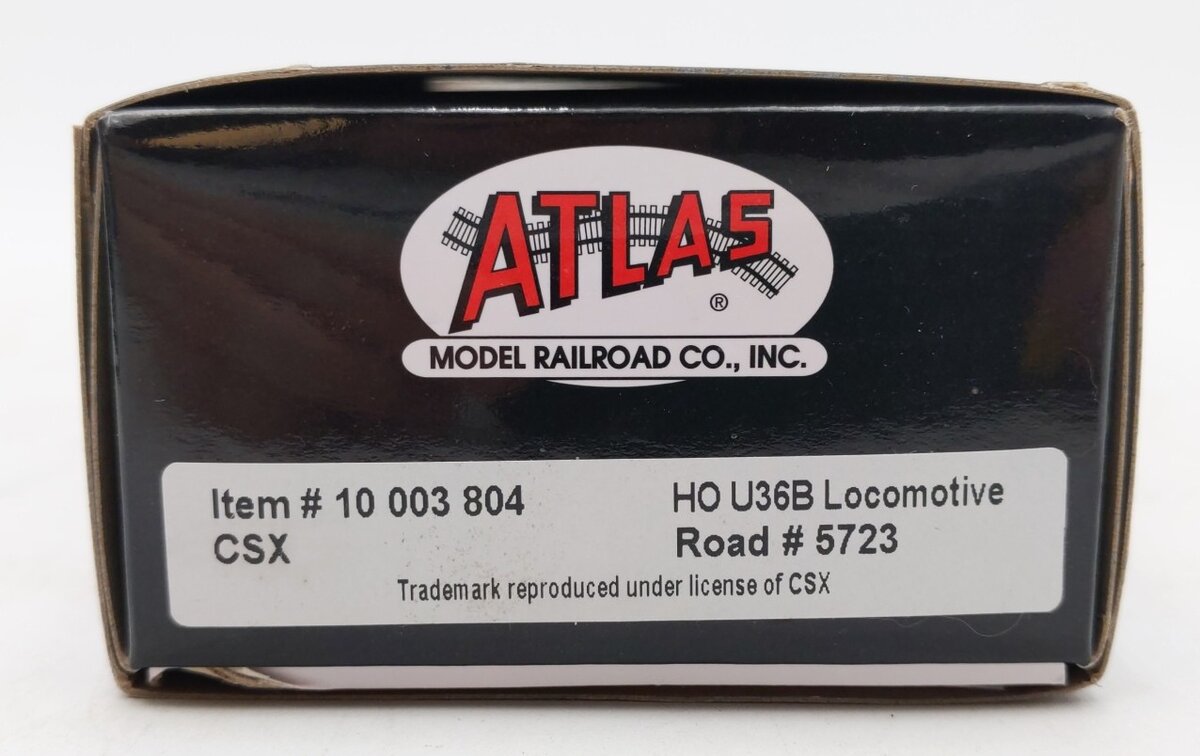 Atlas 10003804 HO CSX U36B Diesel Locomotive with DCC/Sound #5723