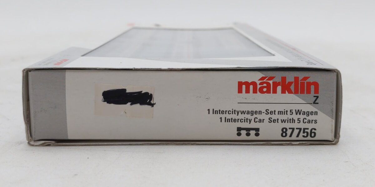 Marklin 87756 Z Intercity Car Set with 5 Cars
