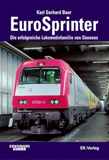Eurosprinter Hardcover Book By Karl Gerhard Baur LN
