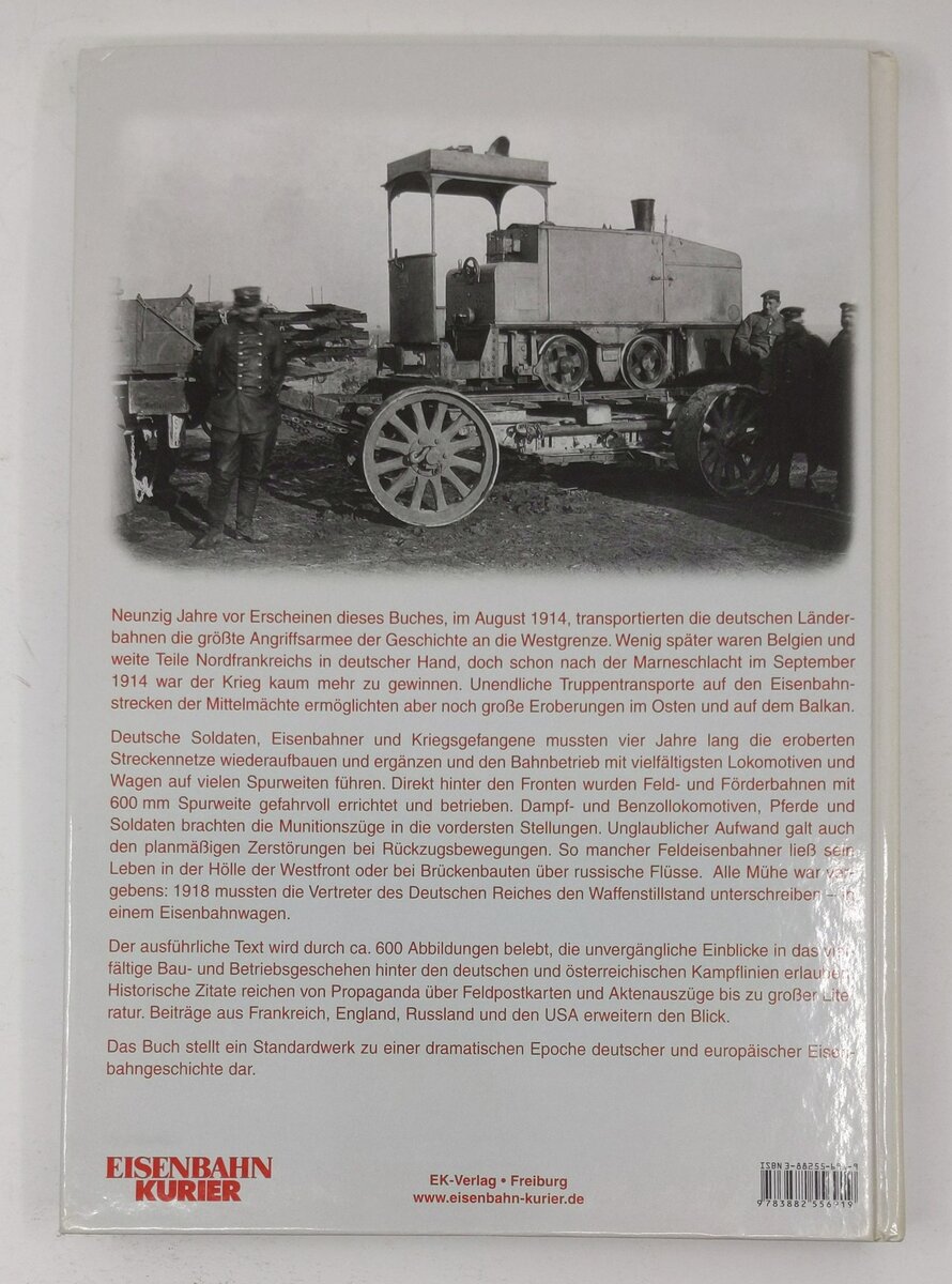Eisenbahnen Im Ersten Weltkrieg Hardcover Book By andreas-knipping LN