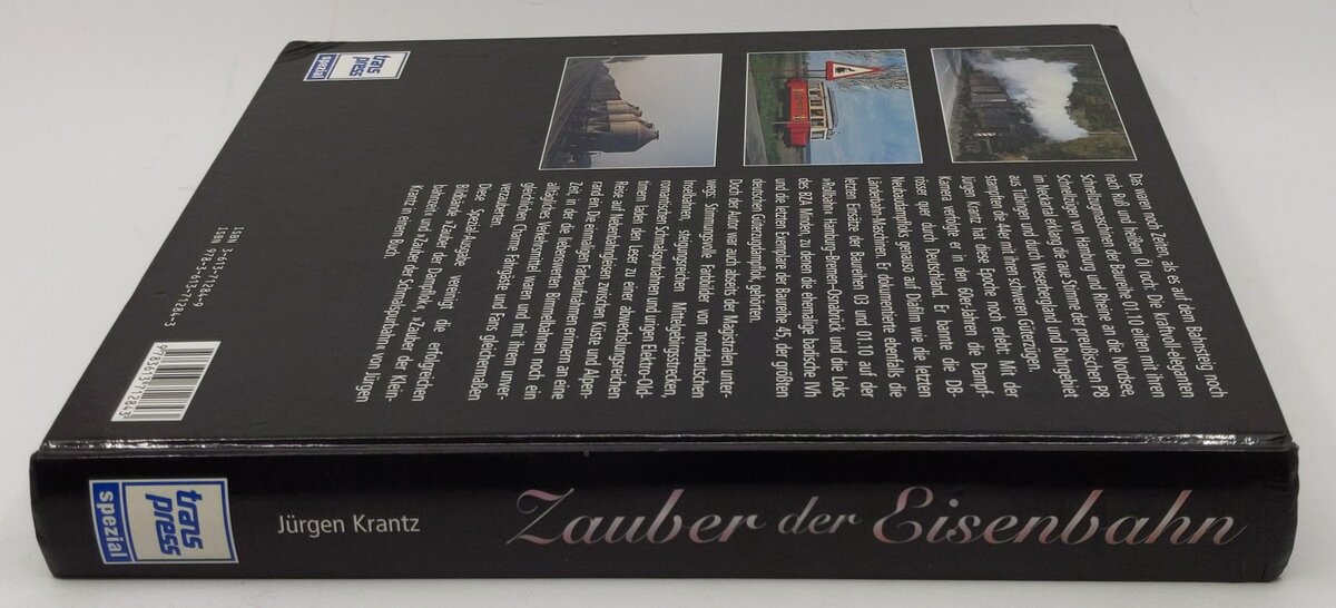 Zauber der Eisenbahn Hardcover Book By Jürgen Krantz EX