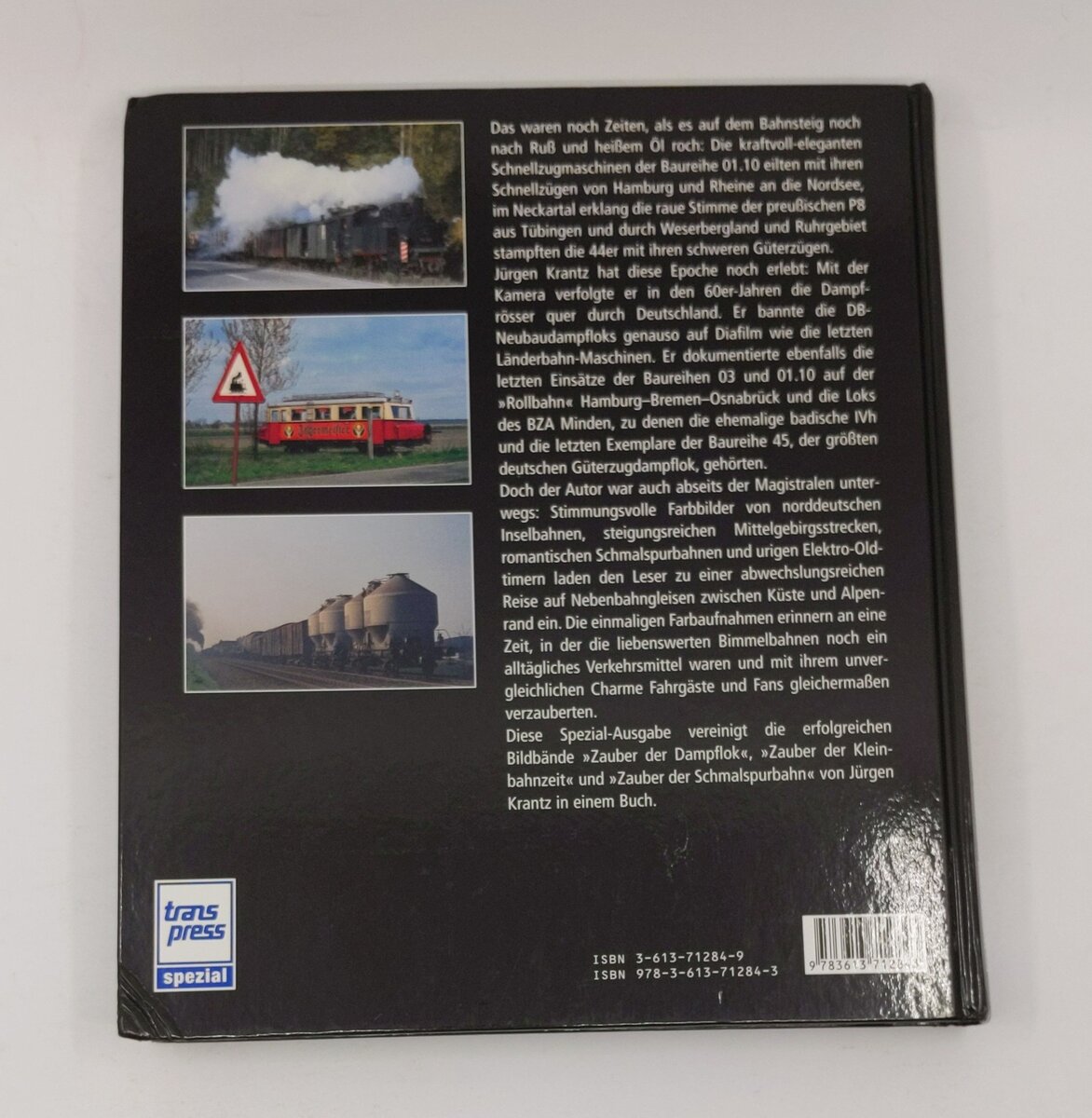 Zauber der Eisenbahn Hardcover Book By Jürgen Krantz EX