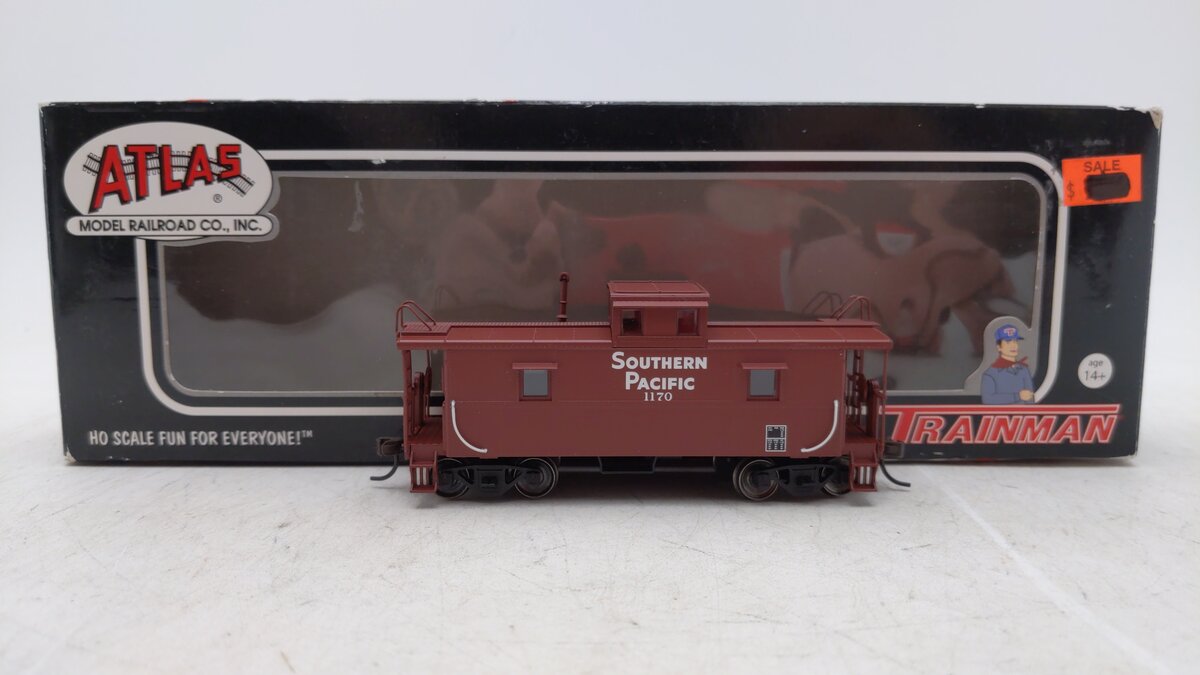 Atlas 20002417 HO Southern Pacific Trainman® C & O Style Cupola Caboose #1170