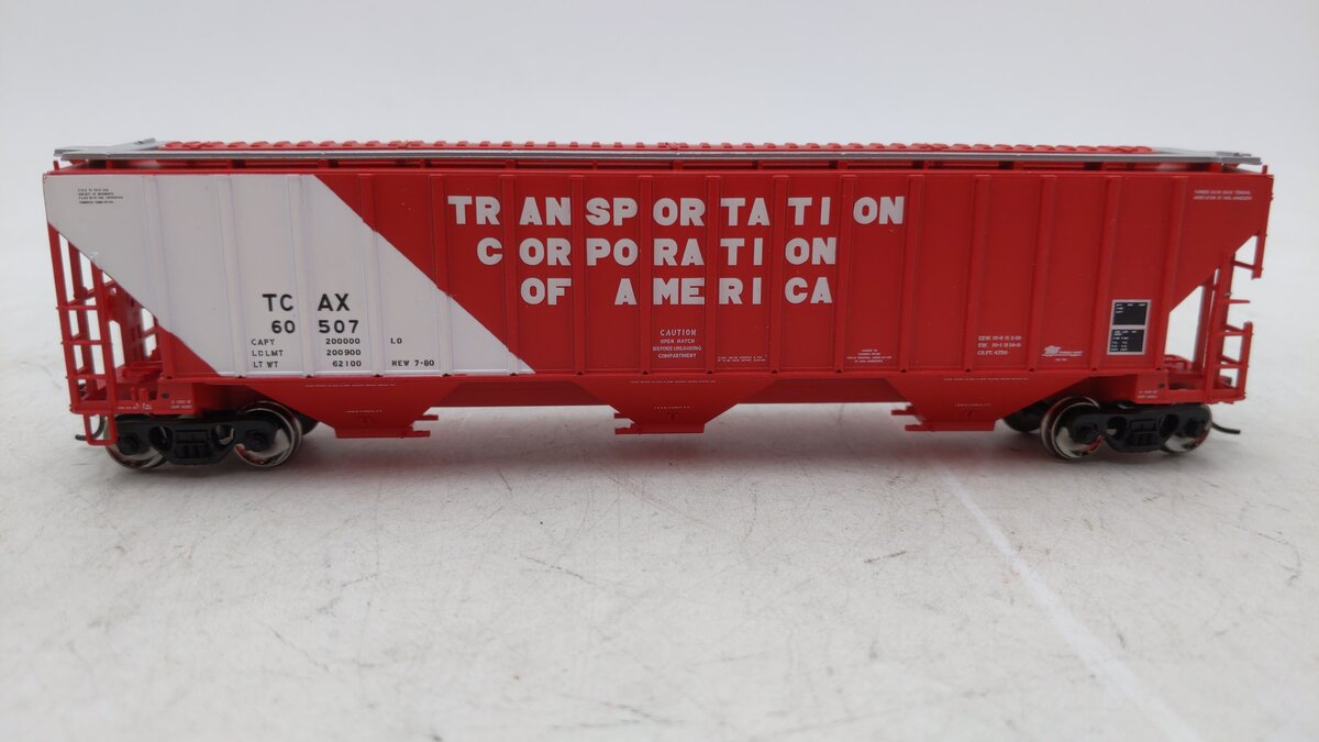 Atlas 20000907 HO Trasportation Corporation Thrall 4750 Covered Hopper Car#60528