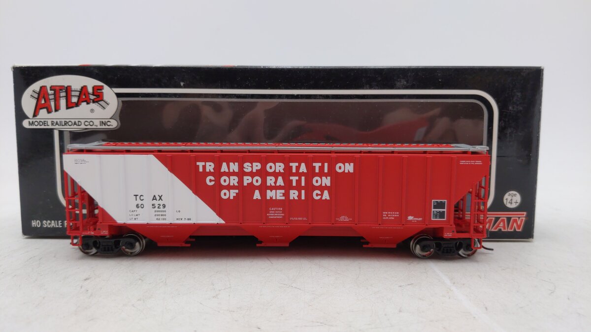Atlas 20000908 HO Trasportation Corporation Thrall 4750 Covered Hopper Car#60529