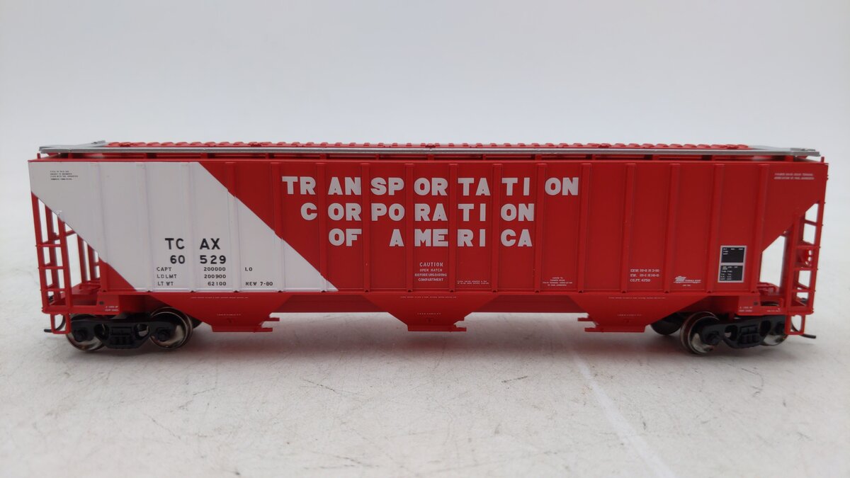 Atlas 20000908 HO Trasportation Corporation Thrall 4750 Covered Hopper Car#60529