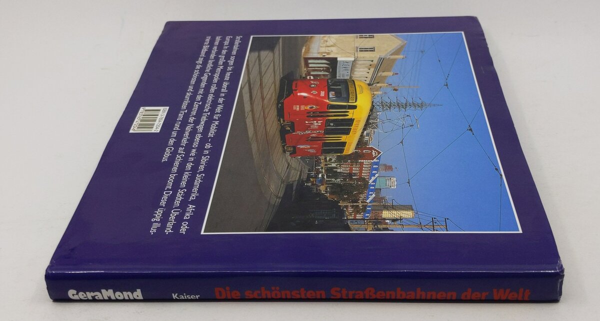Die schönsten Straßenbahnen der Welt Hardcover Book By Wolfgang Kaiser EX