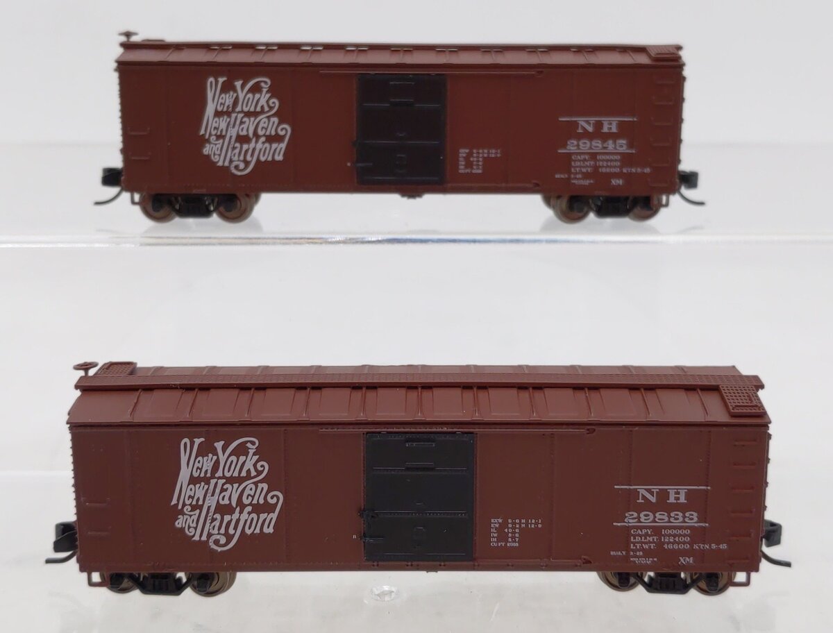 Broadway Limited 7279 N New Haven 40' Steel Boxcar (Pack of 2)