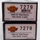 Broadway Limited 7279 N New Haven 40' Steel Boxcar (Pack of 2)