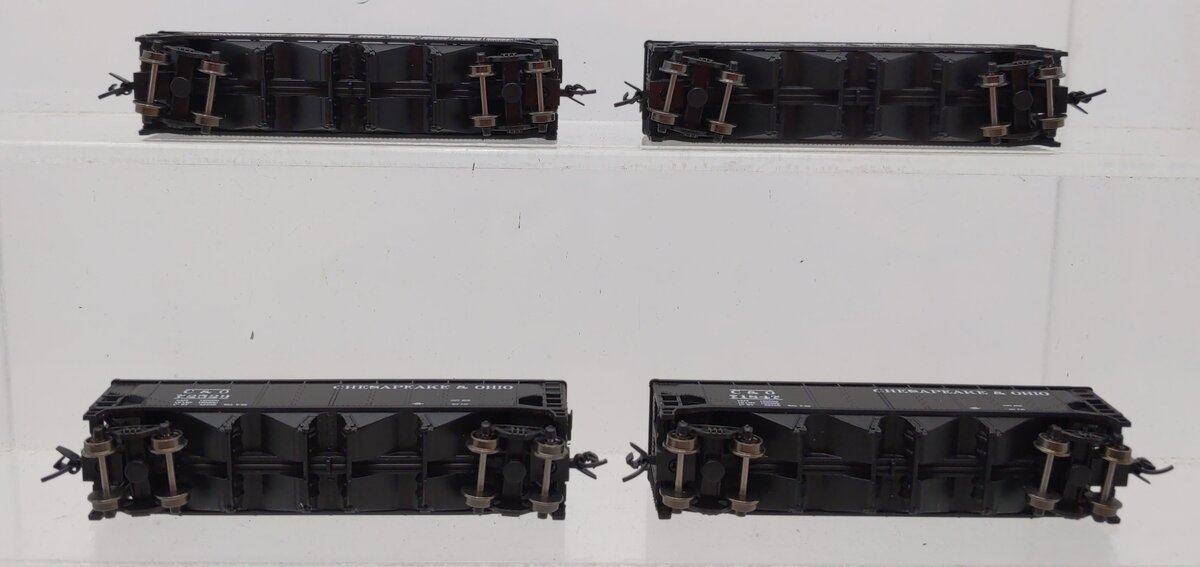 Broadway Limited 7426 N C&O ARA 70-Ton Quad Hopper Pack A (Pack of 4) LN/Box