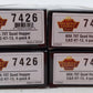 Broadway Limited 7426 N C&O ARA 70-Ton Quad Hopper Pack A (Pack of 4) LN/Box