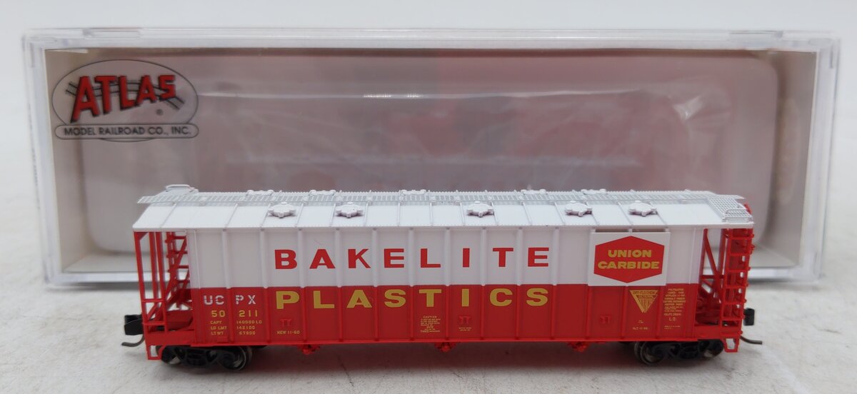 Atlas 50006331 N Bakelite Plastics RTR 3500 Dry-Flo Covered Hopper #50211
