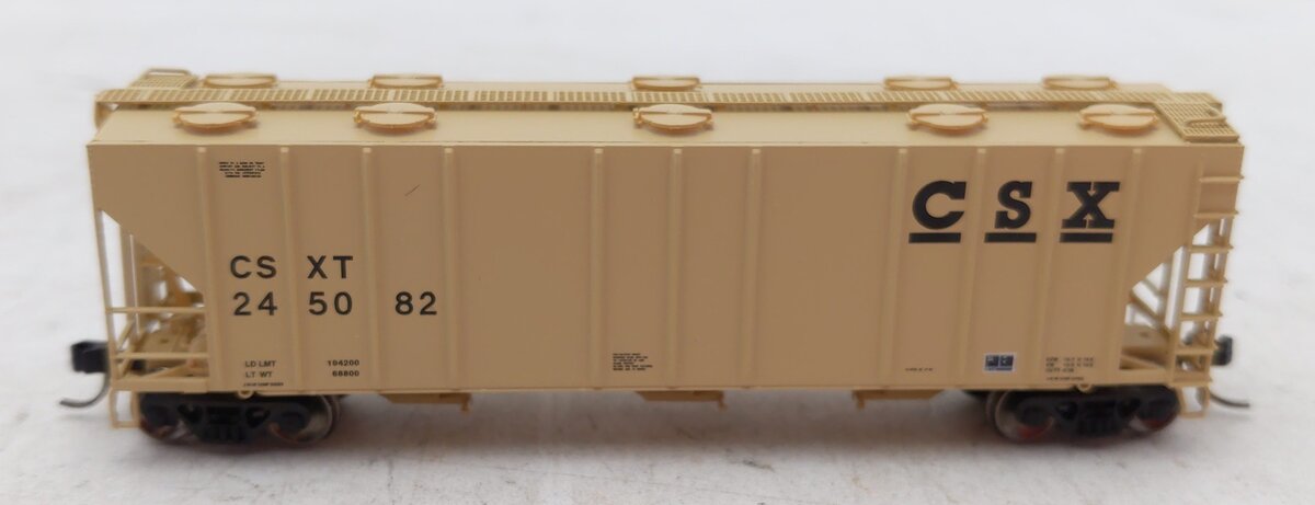 Atlas 50005741 N CSX RTR PS 4000 Covered Hopper #245082