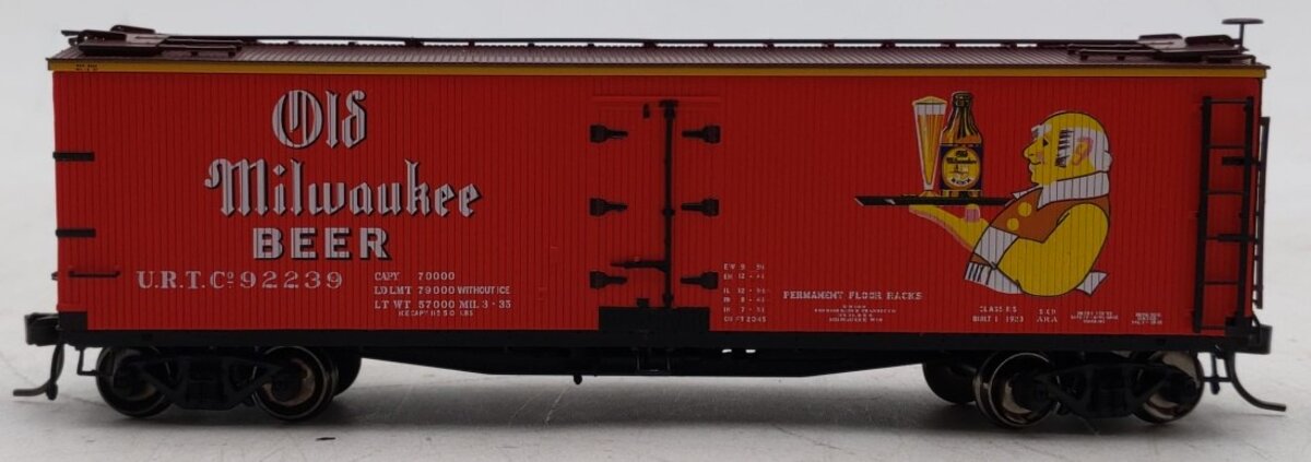 Atlas 20006329 HO Old Milwaukee 40' Wood Reefer #92239