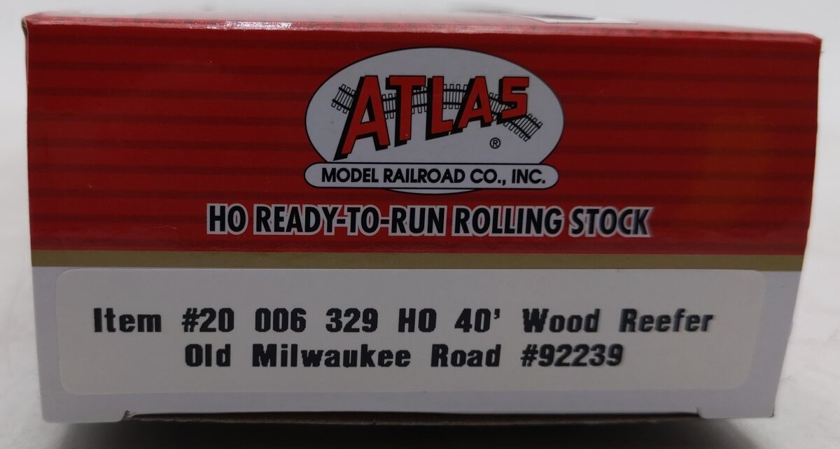 Atlas 20006329 HO Old Milwaukee 40' Wood Reefer #92239