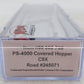 Atlas 50005738 N CSX RTR PS 4000 Covered Hopper #245071