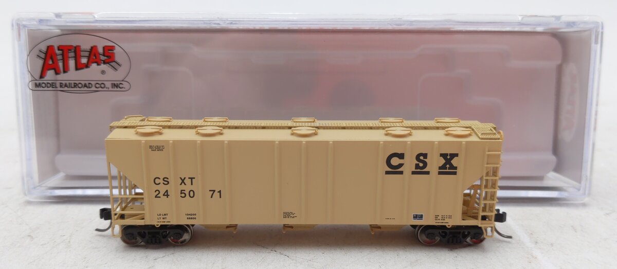 Atlas 50005738 N CSX RTR PS 4000 Covered Hopper #245071