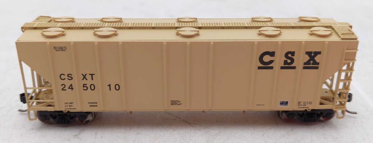 Atlas 50005737 N CSX RTR PS 4000 Covered Hopper #245010