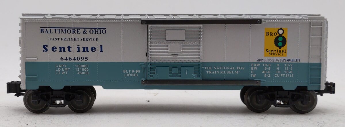 Lionel 6-52051 O Gauge Baltimore & Ohio TCA "Sentinel" Boxcar #6464095 LN/Box