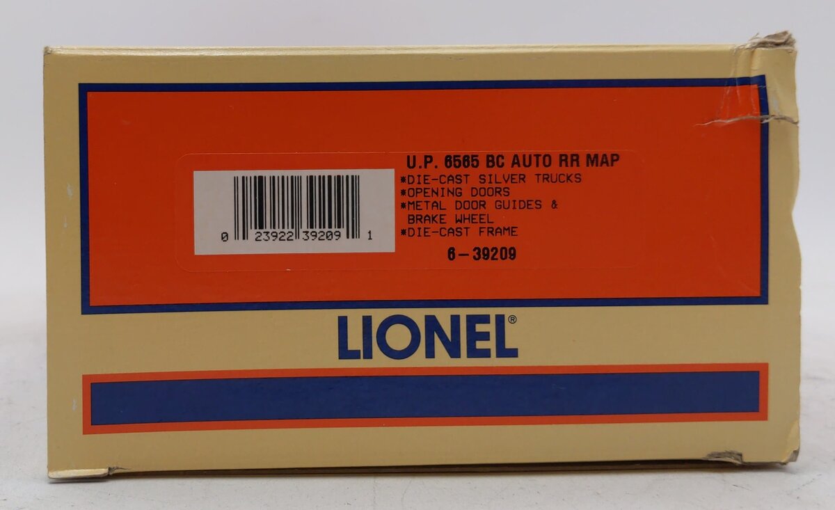Lionel 6-39209 O Gauge Union Pacific Railroad Boxcar #500200 NIB